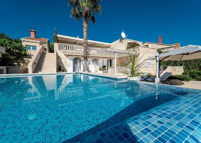 Luxury Stone Castle Brac With Private Pool On Brac Island Villa Selca (Brac)