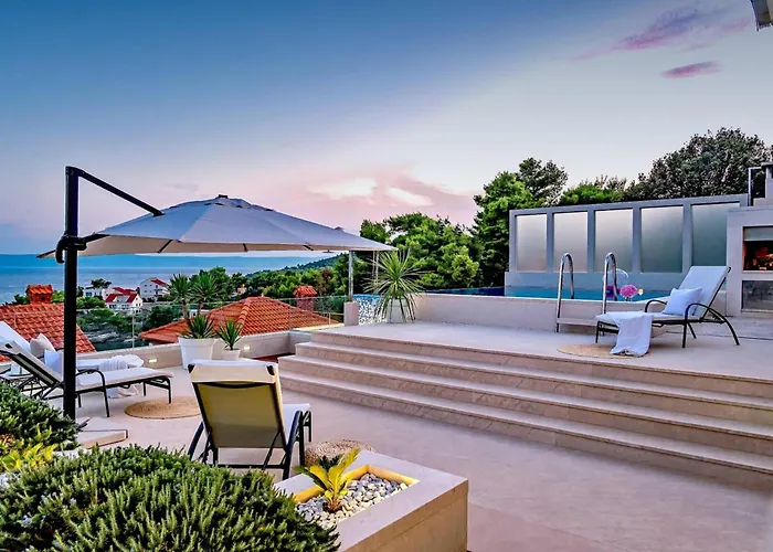 Villa Luxury Stone Castle Brac With Private Pool On Brac Island *