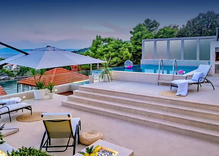 Luxury Stone Castle Brac With Private Pool On Brac Island * Selca (Brac)