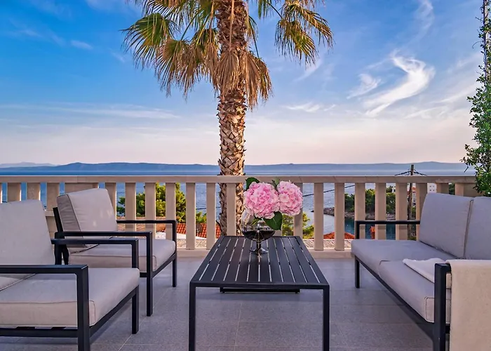 Villa Luxury Stone Castle Brac With Private Pool On Brac Island *