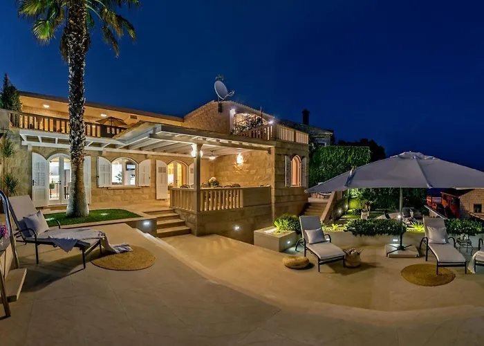 Villa Luxury Stone Castle Brac With Private Pool On Brac Island
